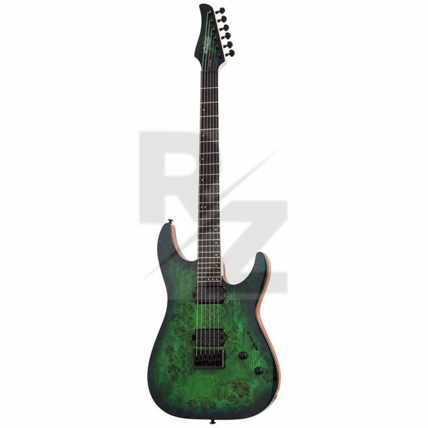 Schecter C-6 Pro Aqua Burst Image Schecter C-6 Pro Aqua Burst