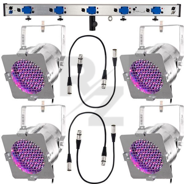 Image Stairville LED Lighting Kit PAR56 Silver