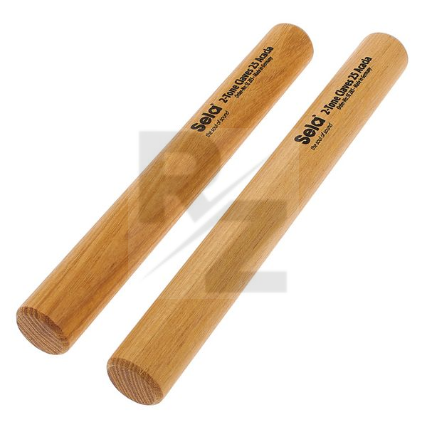 Sela 2-tone claves 25 Acacia Image Sela 2-tone claves 25 Acacia