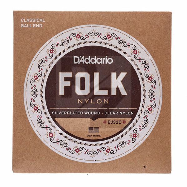 Image Daddario EJ32C Folk Nylon