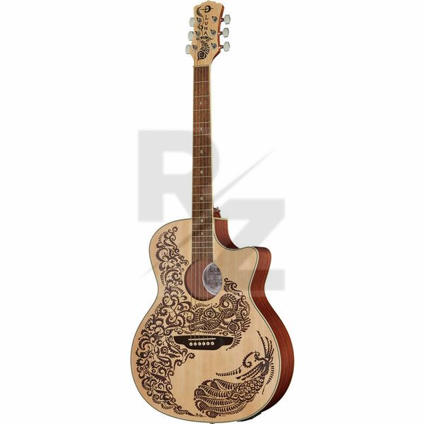 Image Luna Guitars Henna Paradise Spruce