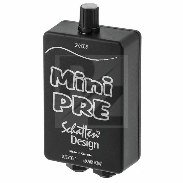 Schatten Design Mini Pre Acoustic Preamp Image Schatten Design Mini Pre Acoustic Preamp