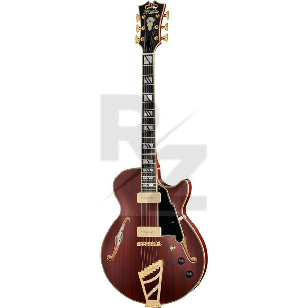 Image D'Angelico Deluxe SS Satin Trans Wine