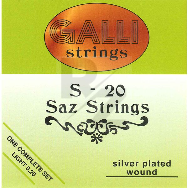 Image Galli Strings S020 Saz Strings Set