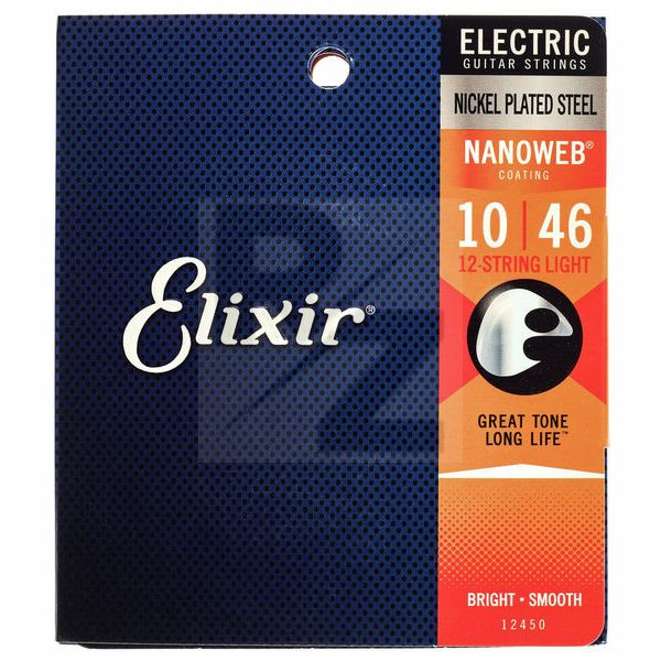 Image Elixir 12450 Nanoweb 12 String