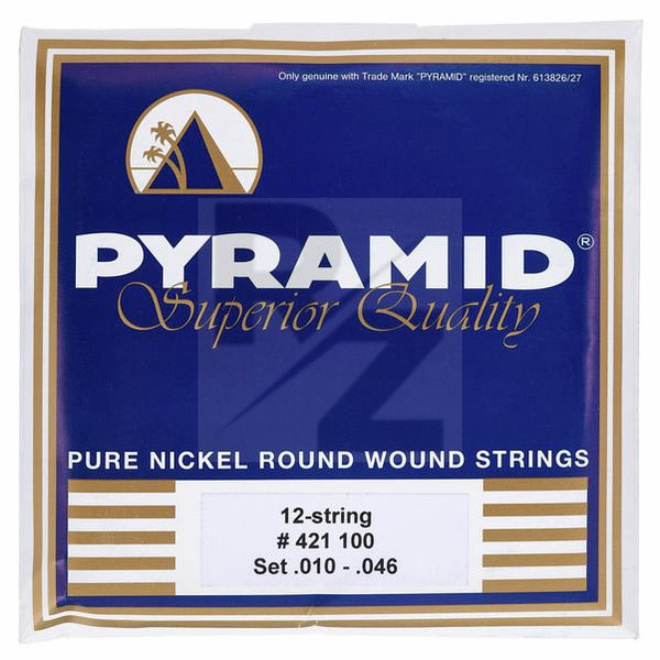 Image Pyramid Pure Nickel 12 String Set Med