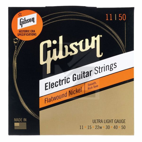 Image Gibson Flatwound Ultra Light