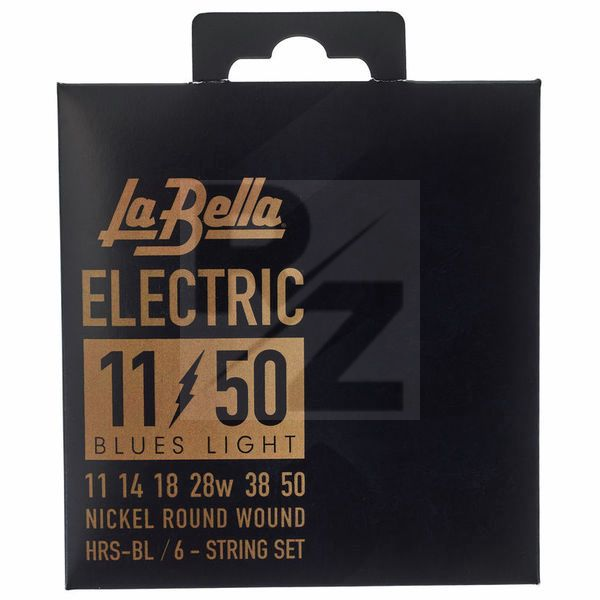 Image La Bella HRS-BL El. Guitar RWNP