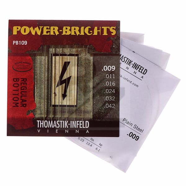 Image Thomastik Power Brights Light 009-042
