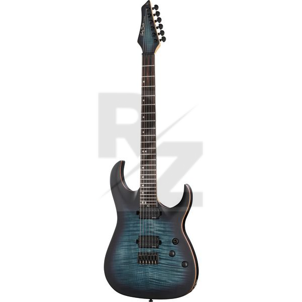 Harley Benton Amarok-6 BKBL Flame Burst Image Harley Benton Amarok-6 BKBL Flame Burst
