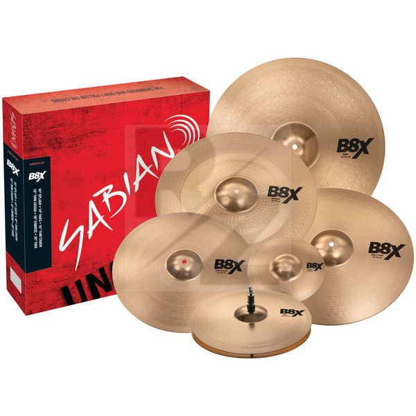 Sabian B8X Complete Set Image Sabian B8X Complete Set