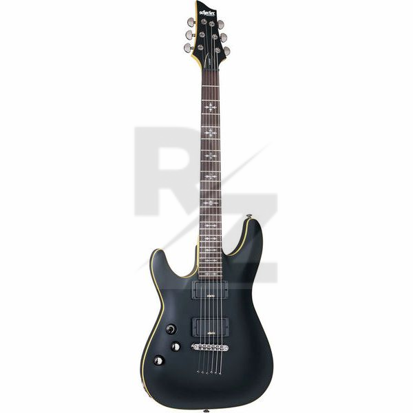 Image Schecter Demon-6 LH Satin Black
