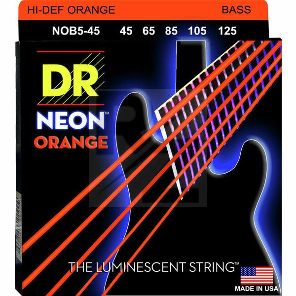 Image DR Strings Neon Orange NOB5-45