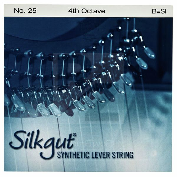 Image Bow Brand Silkgut 4th B Harp Str. No.25
