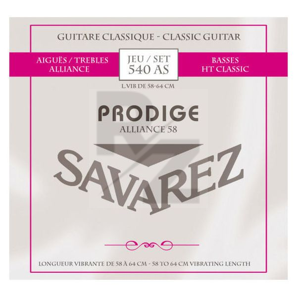 Image Savarez 540AS Prodige Alliance 58/64