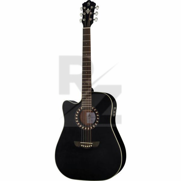 Harley Benton HB Custom Line CLD-10SCE-LH BK Image Harley Benton HB Custom Line CLD-10SCE-LH BK