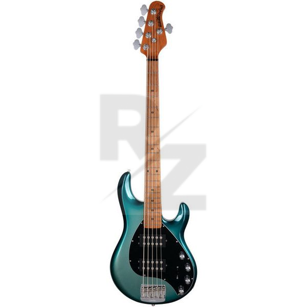 Music Man Stingray 5 Sp HH Frost Green Image Music Man Stingray 5 Sp HH Frost Green
