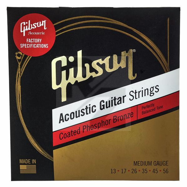 Gibson Coated Phosphor Bronze Medium Image Gibson Coated Phosphor Bronze Medium
