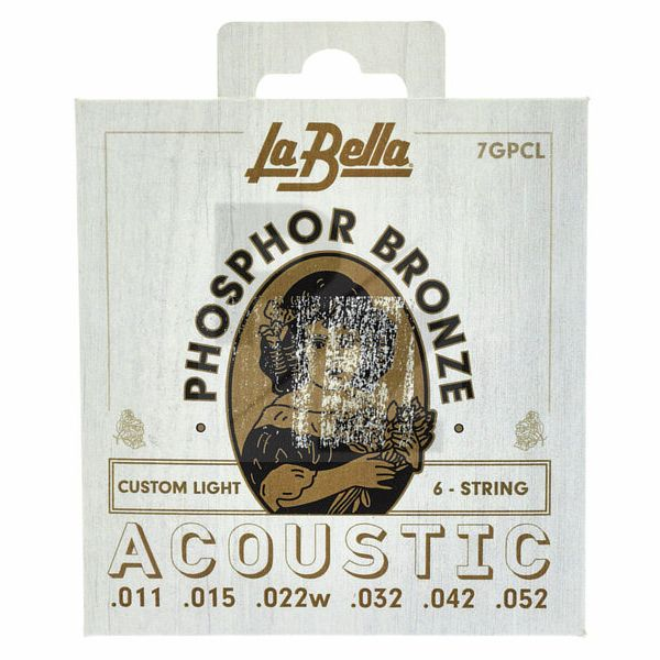 Image La Bella 7GPCL Phosphor Bronze CL