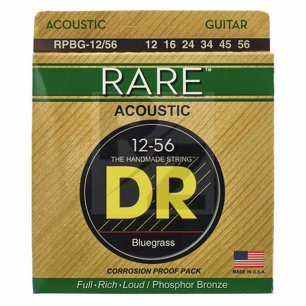 Image DR Strings Rare Acoustic RPBG-12/56