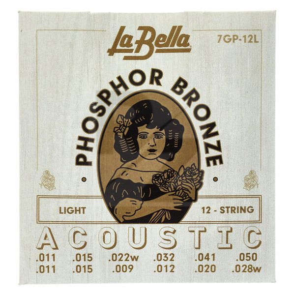 Image La Bella 7GP-12L Phosphor Bronze L