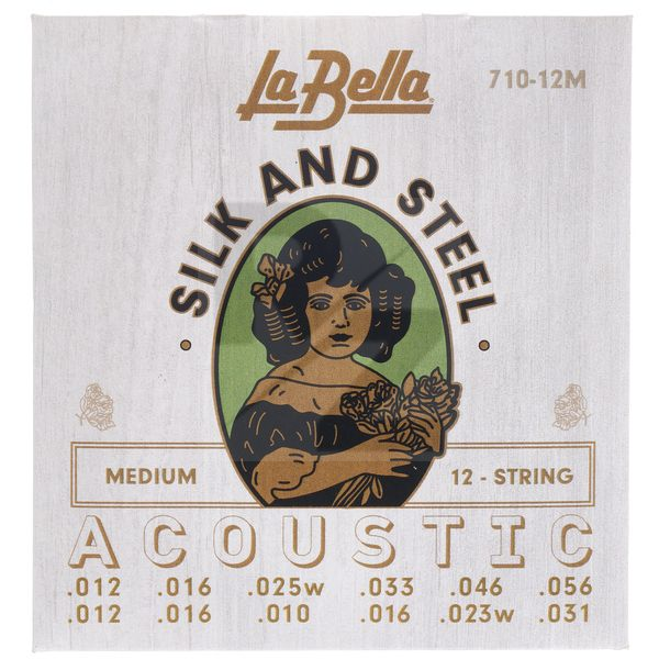 Image La Bella 710-12M Silk & Steel