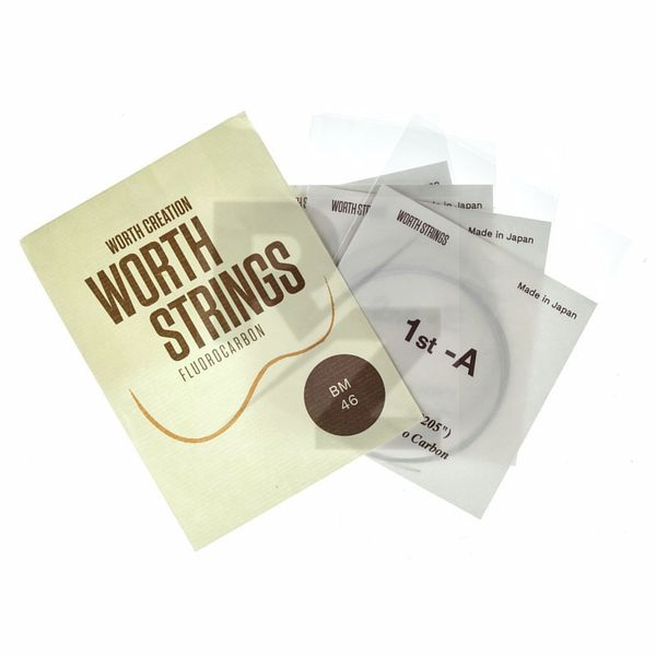 Worth Strings BM Concert/Soprano Ukulele Set Image Worth Strings BM Concert/Soprano Ukulele Set