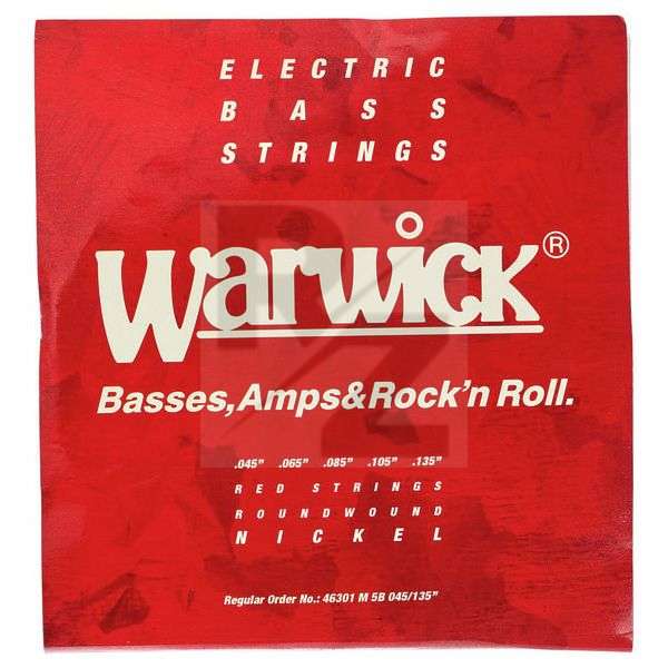 Image Warwick 46301 Red Strings Nickel