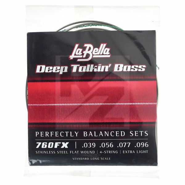 Image La Bella 760FX Flatwound String Set