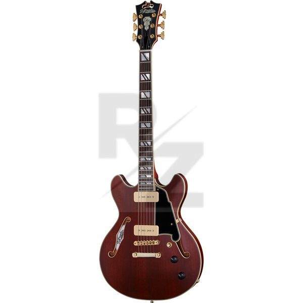 Image D'Angelico Deluxe Mini DC Satin Trans Win