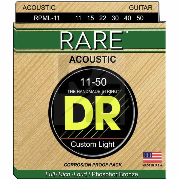 Image DR Strings Rare Acoustic RPML-11
