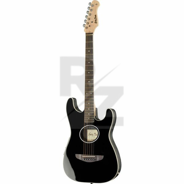 Harley Benton ST-Acoustic Black Image Harley Benton ST-Acoustic Black