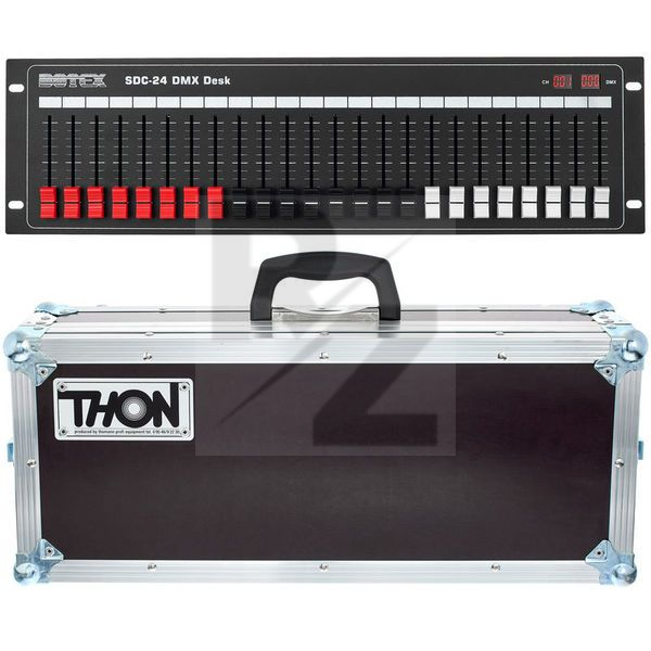Image Botex SDC-24 DMX Desk Road Pack