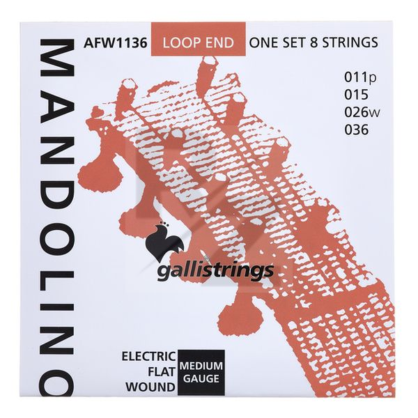 Image Galli Strings AFW1136 Mandolin Str. Medium