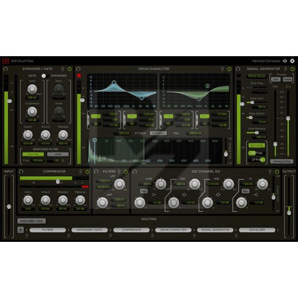 Image Harrison Consoles AVA Drum Flow
