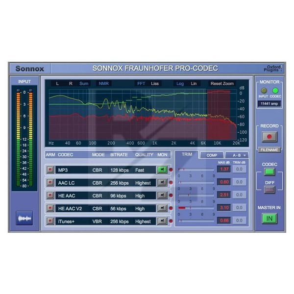 Image Sonnox Fraunhofer Pro-Codec