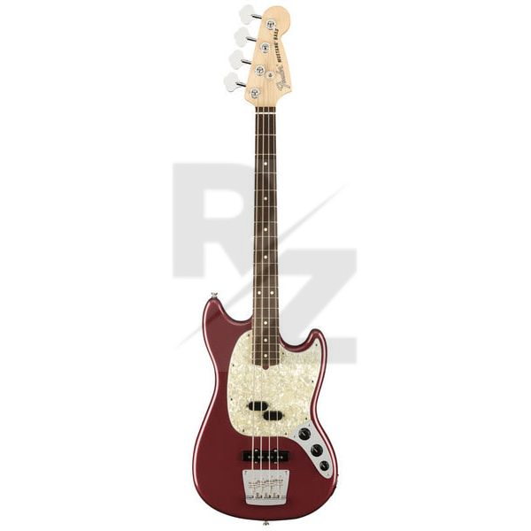 Fender AM Perf Mustang Bass RW AUB Image Fender AM Perf Mustang Bass RW AUB