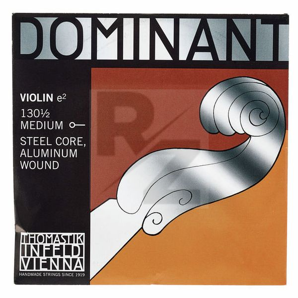 Image Thomastik Dominant E Violin 1/2 Alu med