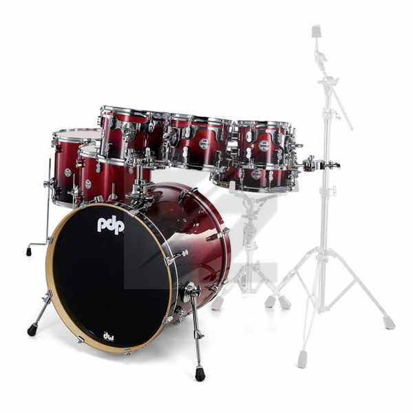 Image DW PDP CM7 Red to Black