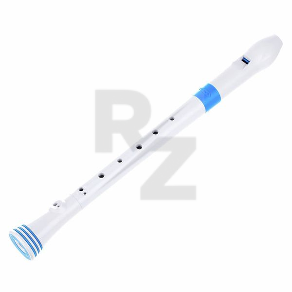 Image Nuvo Soprano Recorder white-blue