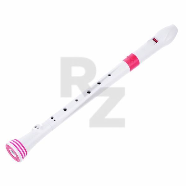 Image Nuvo Soprano Recorder white-pink