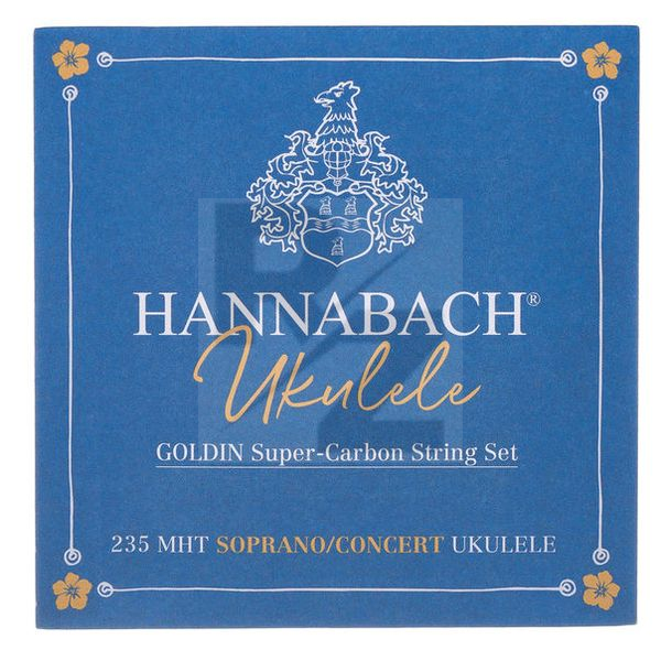 Image Hannabach Goldin 235MHT Ukulele Set
