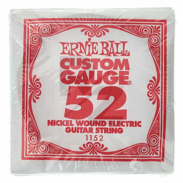 Ernie Ball 052 Single String Wound Set Image Ernie Ball 052 Single String Wound Set