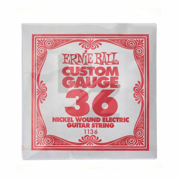 Ernie Ball 036 Single String Wound Set Image Ernie Ball 036 Single String Wound Set