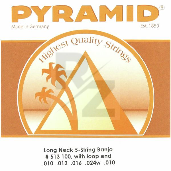 Image Pyramid Long Neck 5-string Banjo Set