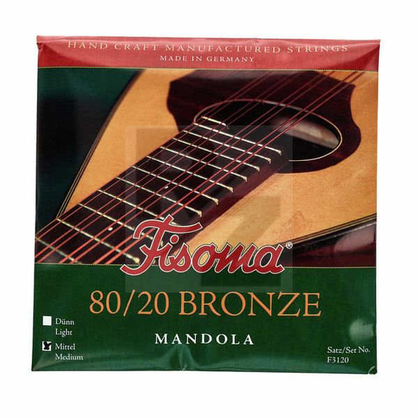 Fisoma F3120M Mandola Strings 80/20 Image Fisoma F3120M Mandola Strings 80/20