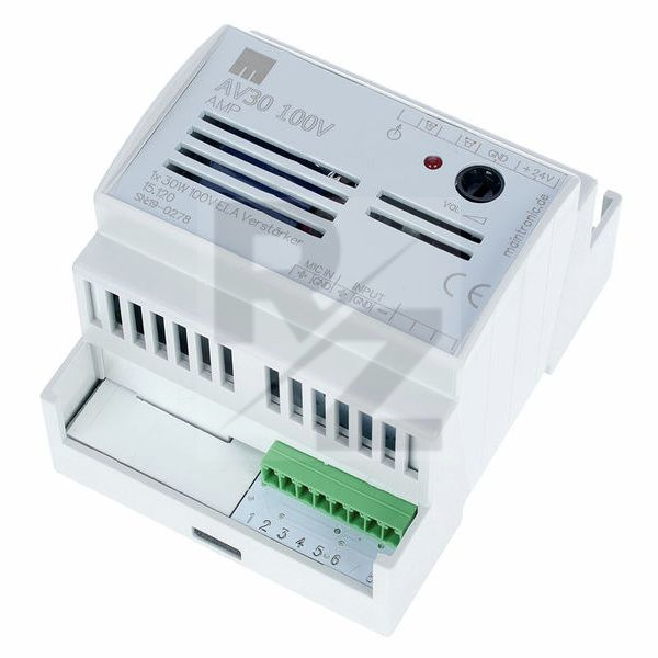 Image Maintronic AV30 100V Amplifier Hutschiene
