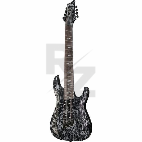 Schecter C-8 Multiscale Silver Mountain Image Schecter C-8 Multiscale Silver Mountain