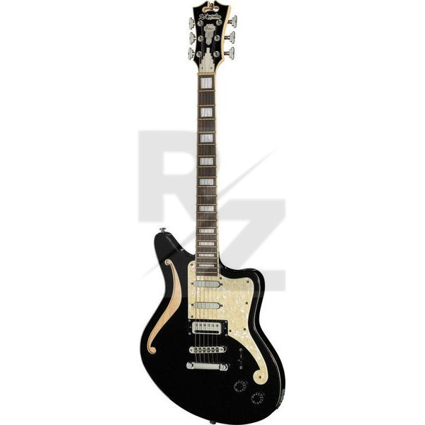 D'Angelico Premier Bedford Black Flake Image D'Angelico Premier Bedford Black Flake