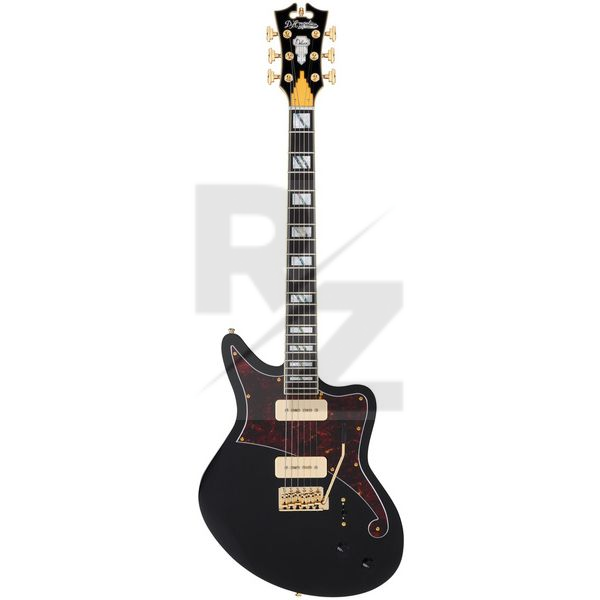 Image D'Angelico Deluxe Bedford Solid Black
